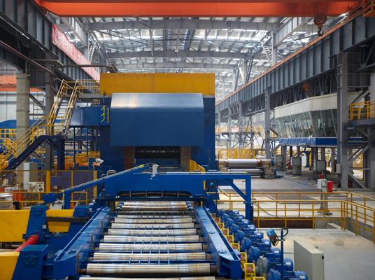 3-stand tandem hot finishing mill entry side