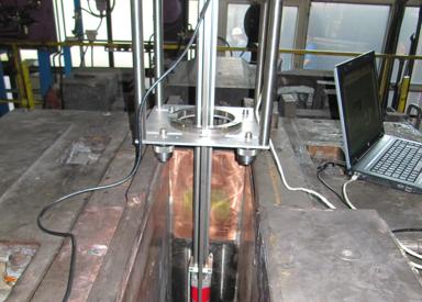 Mold Checker continous casting mold