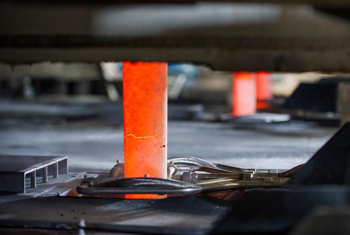 Caster mold at CC4 from voestalpine
