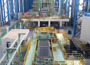 Continuous annealing line Tangshan Iron & Steel