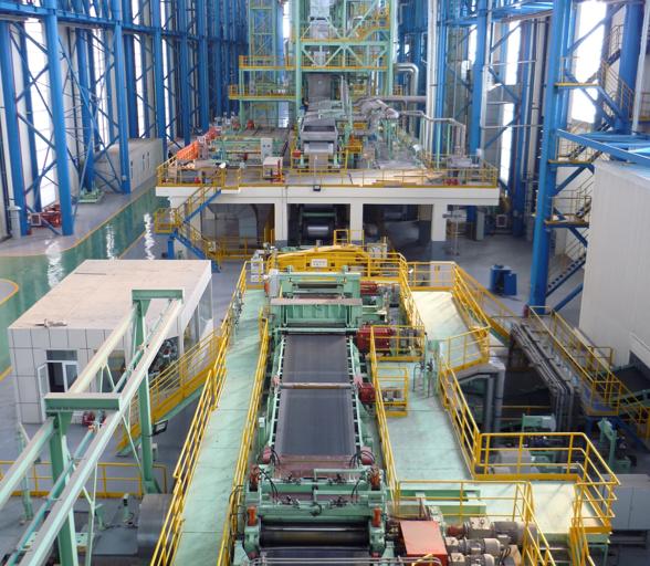 Continuous annealing line Tangshan Iron & Steel