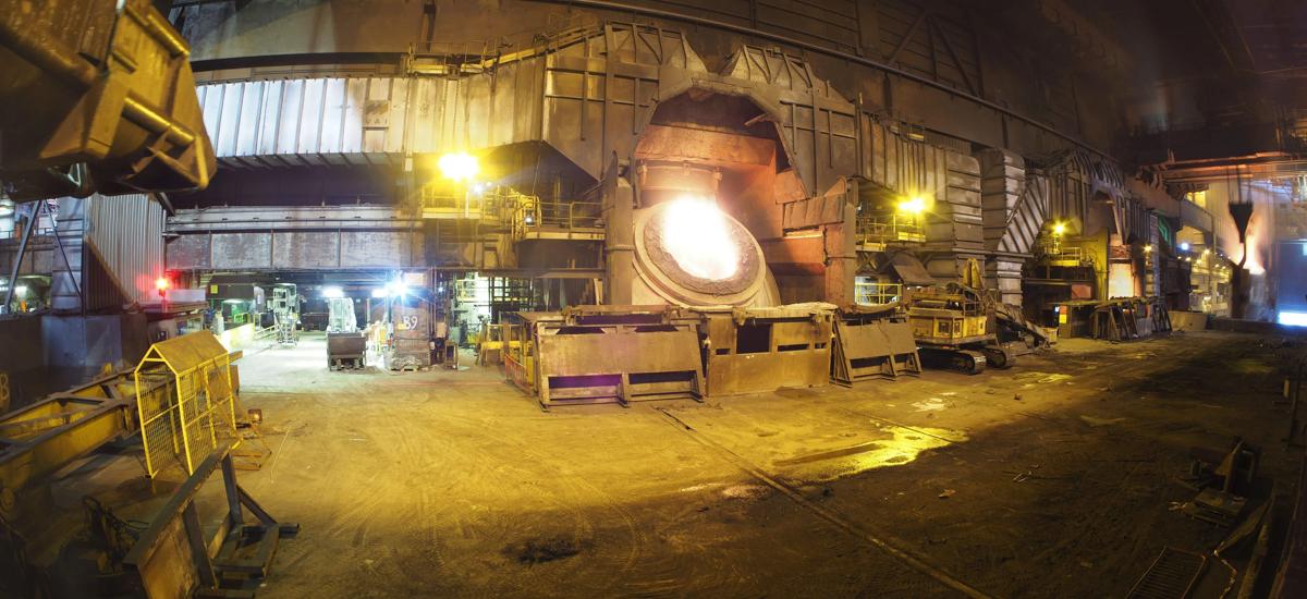 LD converter first heat at ArcelorMittal Ghent