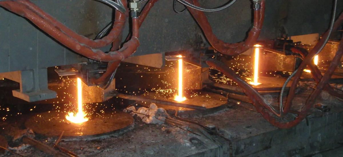 Billet caster molds