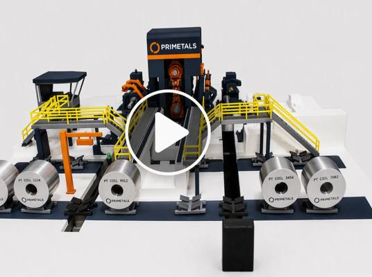 Primetals Technologies hands-on 3D printed mill models