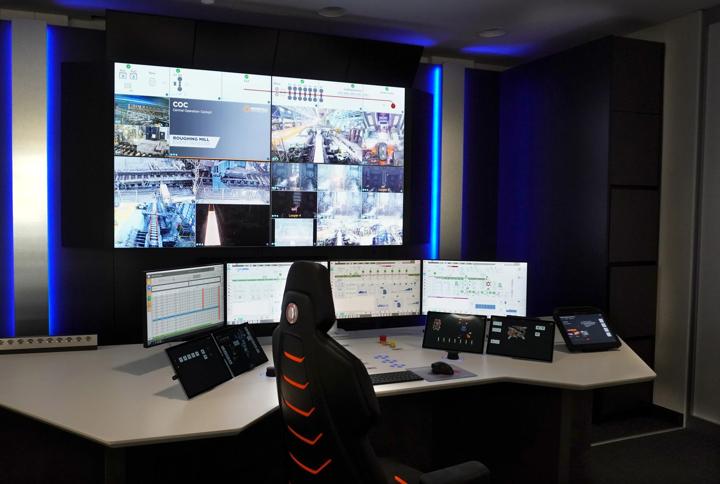 The Central Operation Cockpit (COC) from Primetals Technologies is a ground-breaking concept that enables one single operator to run a whole plant. 