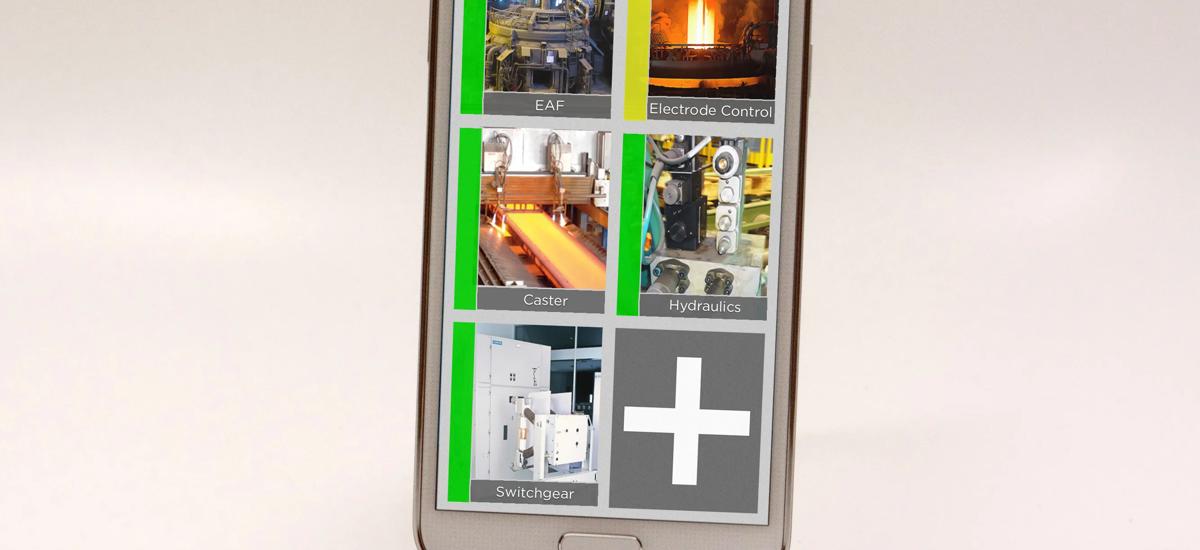 EAF condition monitoring system includes a mobile dashboard application for remote monitoring of key systems’ performance.