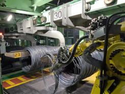 TrimRob autonomous coil trimming and sampling robot from Primetals Technologies.