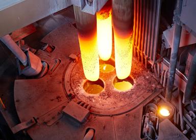 Ladle furnace electrodes