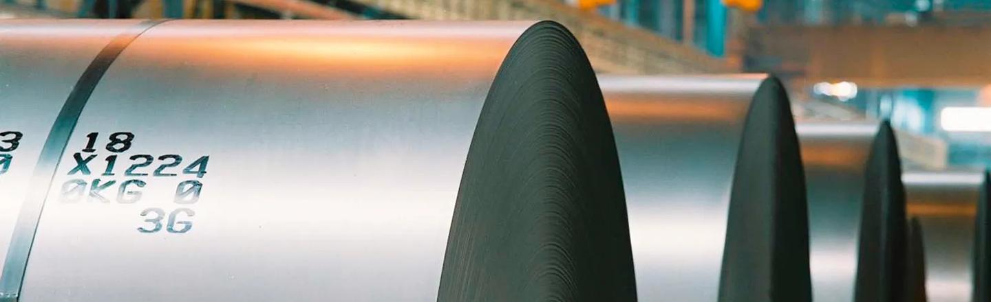 Dongbu Steel, Korea, cold rolled steel coils storage