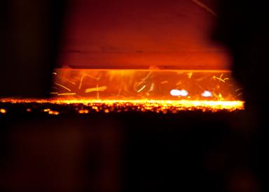 Ignition of sinter bed