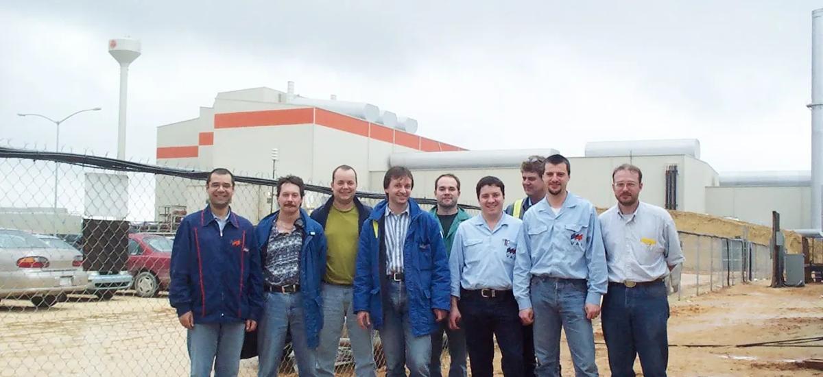 The team behind the project that involved the first-ever implementation of Mold Expert