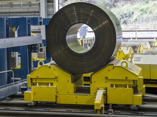 steel coil at Lazaro Cardenas, ArcelorMittal