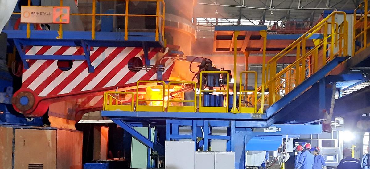 Primetals Technologies has supplied two continuous slab casters to the site in Linyi, China.