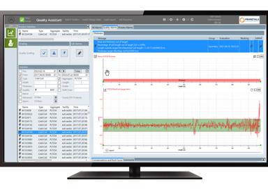 Screenshot of software Trough-Process Quality Control (TPQC)