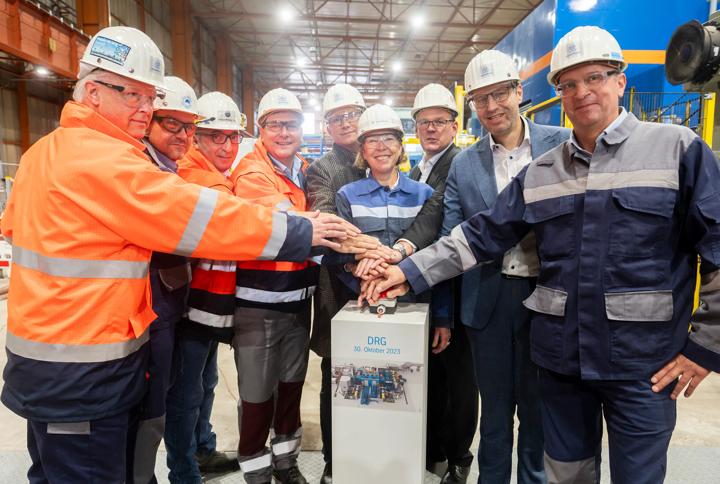 The inauguration ceremony took place on October 30. 