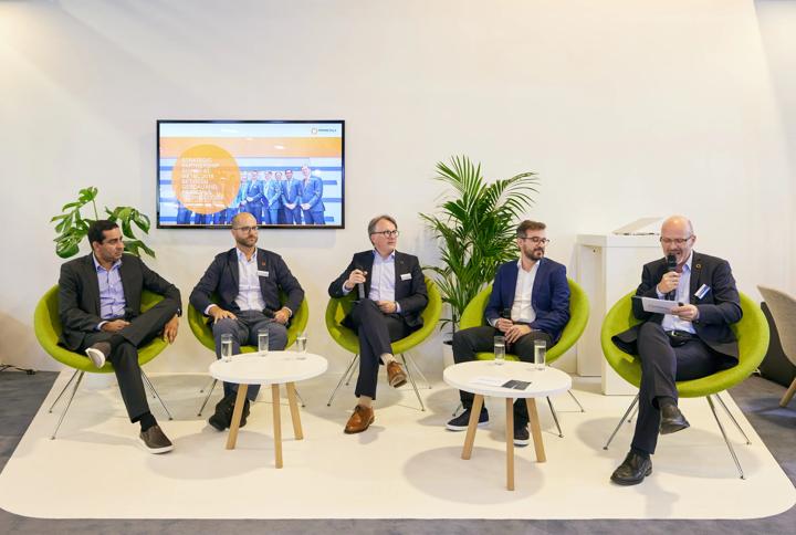 Panelists from Gerdau and Primetals Technologies at METEC 2023