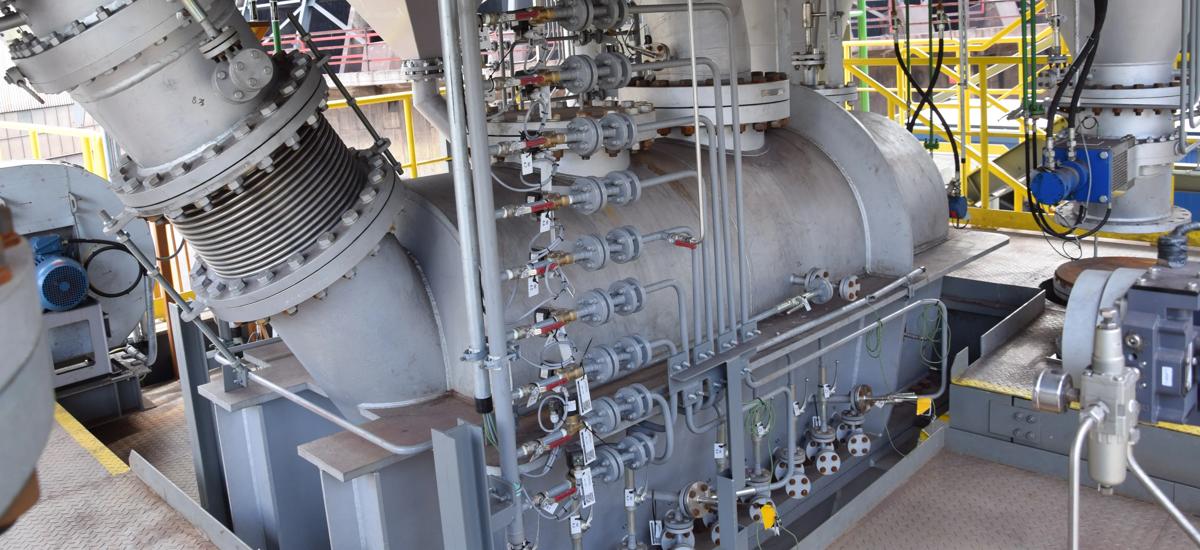 Fluidized bed reactor of the HYFOR®-pilot plant