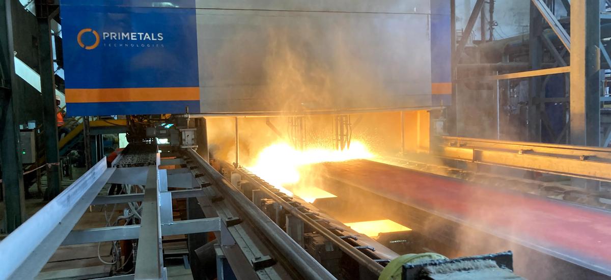 Torch-cutting solution from Primetals Technologies implemented at JSL’s Jajpur site.